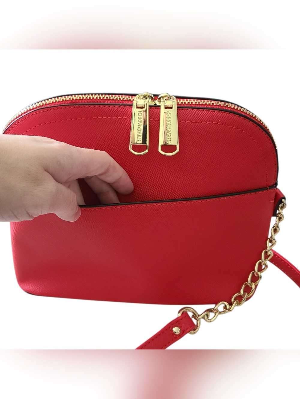 STEVE MADDEN | RED DOME | CROSSBODY - Picture 8 of 10